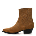 Suede Goatskin Womens Vegas 35 Ankle Boot 41 Brun Fume wholesalehk.shop