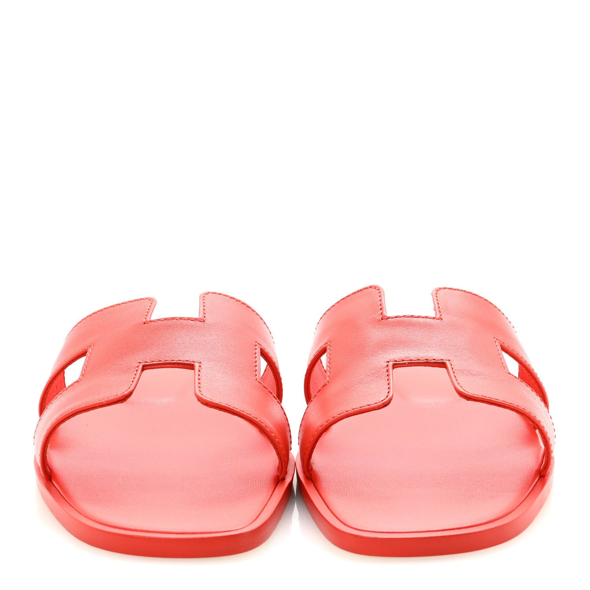 Box Calfskin Oran Sandals 37 Rouge Grenadine wholesalehk.shop