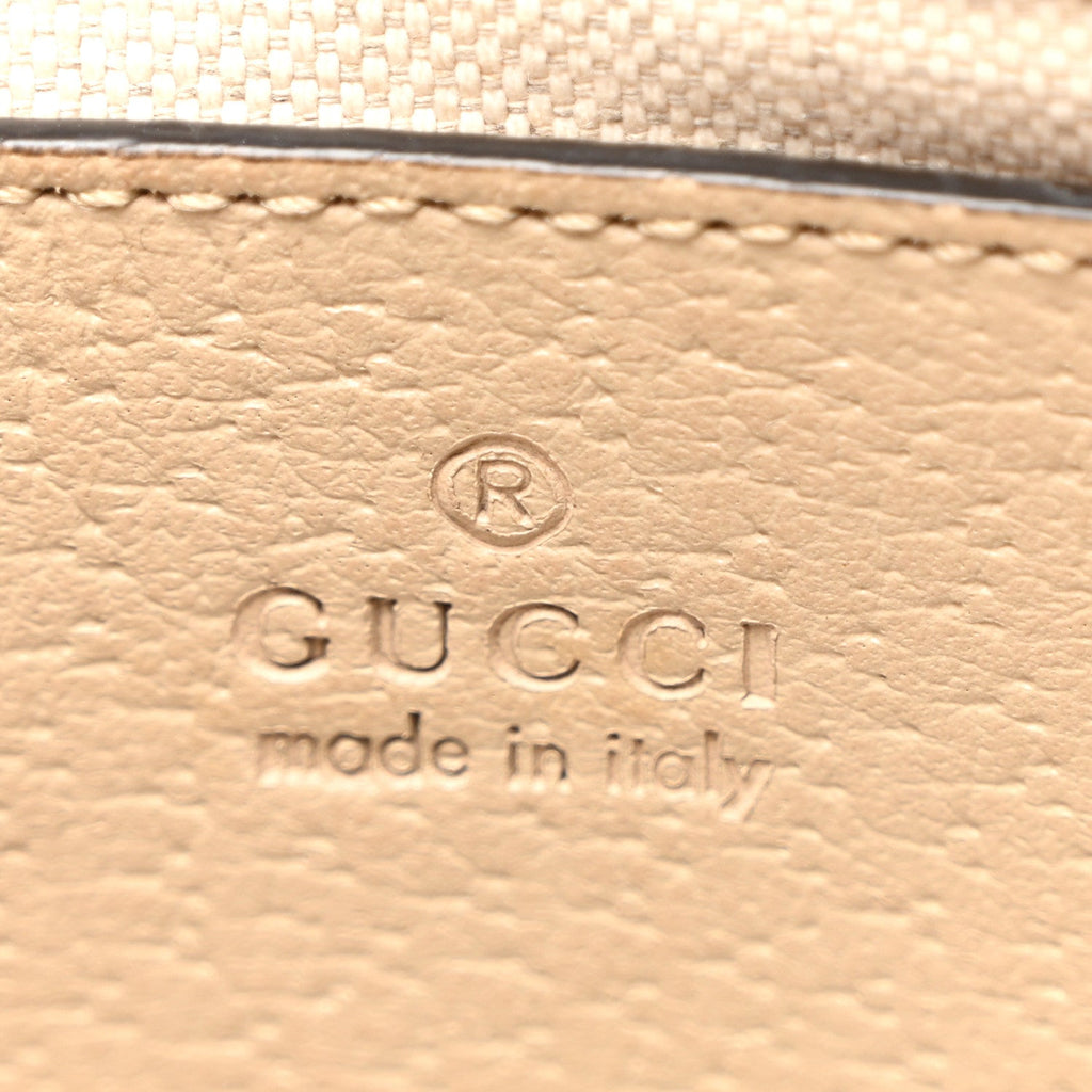 GG Supreme Monogram Textured Dollar Calfskin Small Ophidia Hobo Beige Mystic White Oatmeal wholesalehk.shop