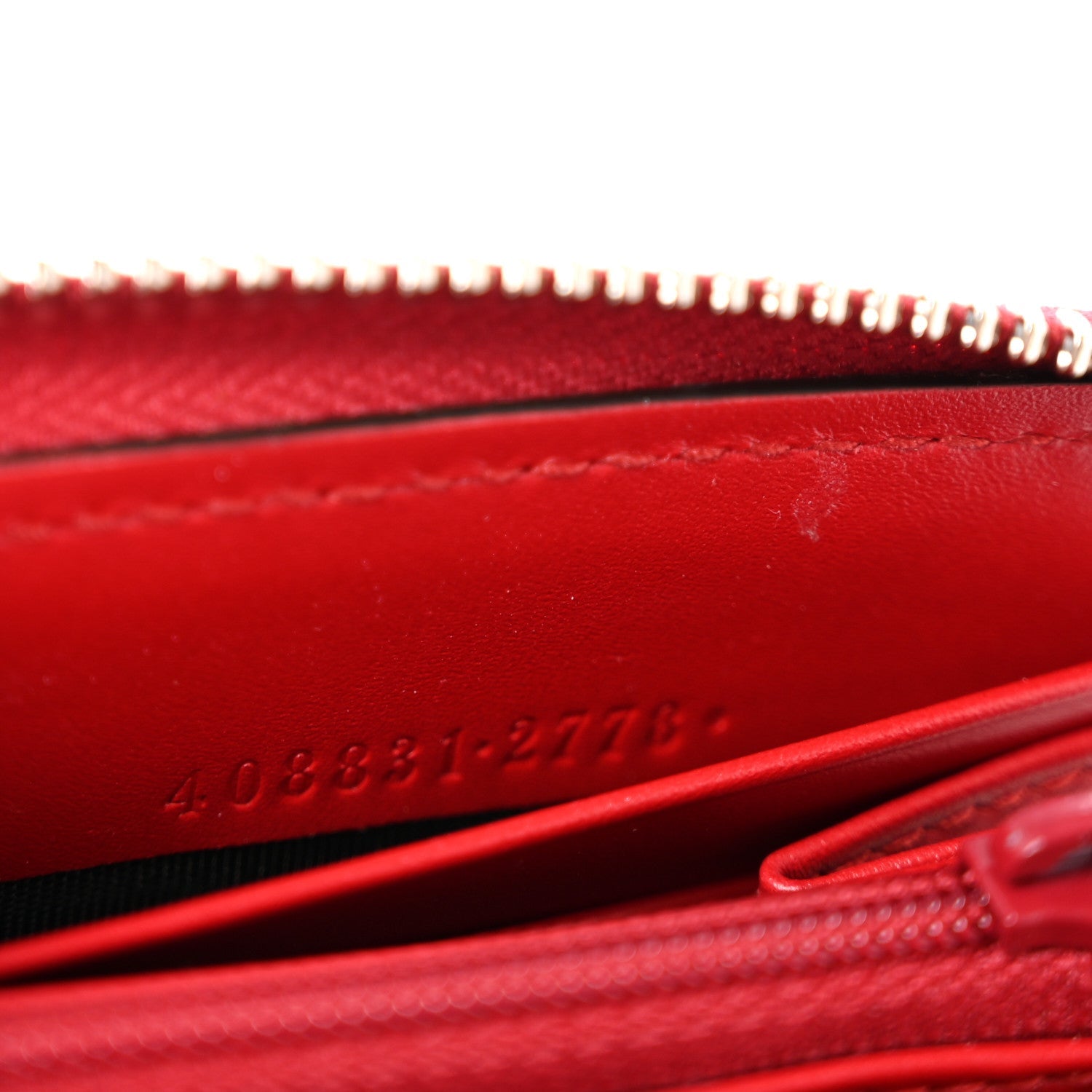 Guccissima Web Zip Around Wallet Red £¨ Direct shipment via from wholesalehk.shop