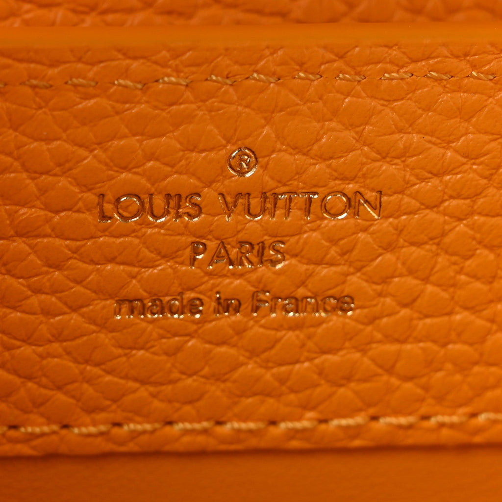 Taurillon Mini Capucines Sunbeam Yellow £¨ Direct shipment via from wholesalehk.shop