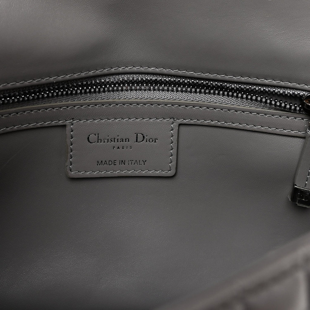 Calfskin Macrocannage Medium Caro Bag Iron Grey wholesalehk.shop