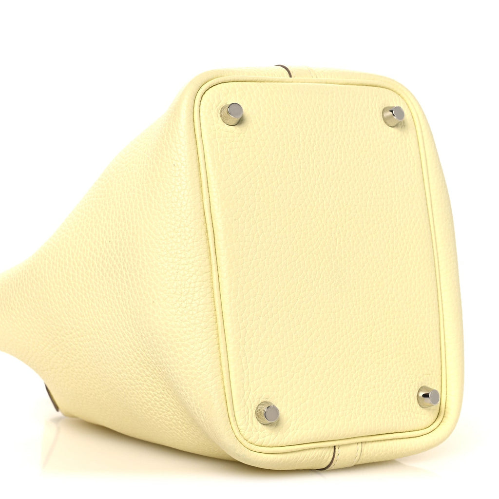 Taurillon Clemence Swift Eclat Picotin Lock 18 PM Jaune Milton Vert Vertigo £¨ Direct shipment via from wholesalehk.shop