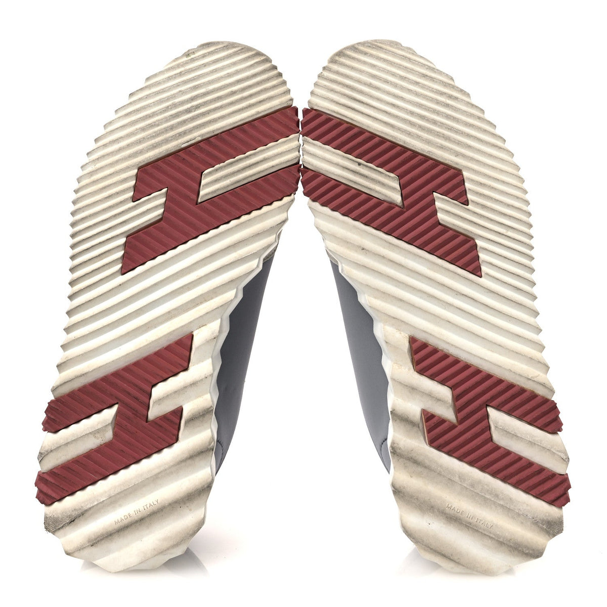 Technical Canvas Suede Goatskin Bouncing Sneakers 36 Gris Multicolor wholesalehk.shop