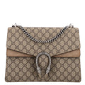 GG Supreme Monogram Medium Dionysus Shoulder Bag Taupe wholesalehk.shop