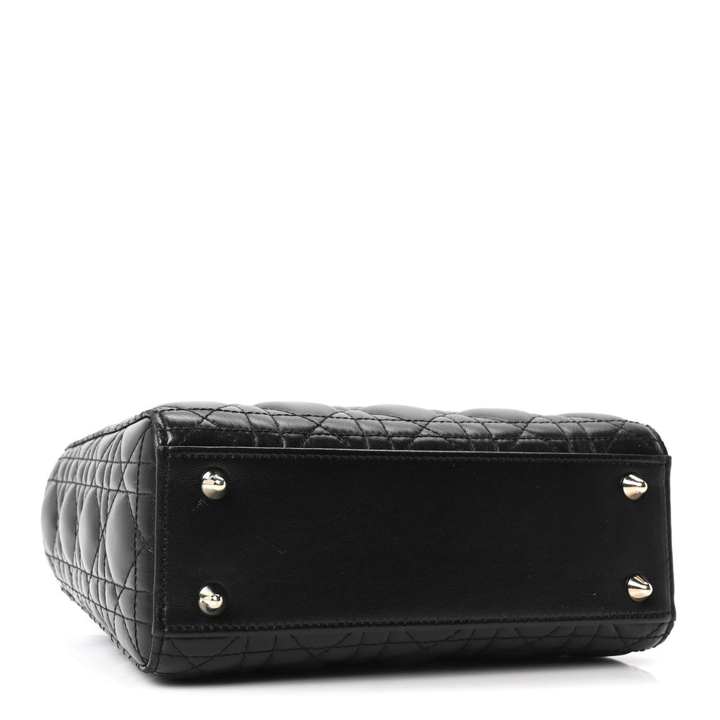 Lambskin Cannage Small My ABCDior Lady Dior Black wholesalehk.shop