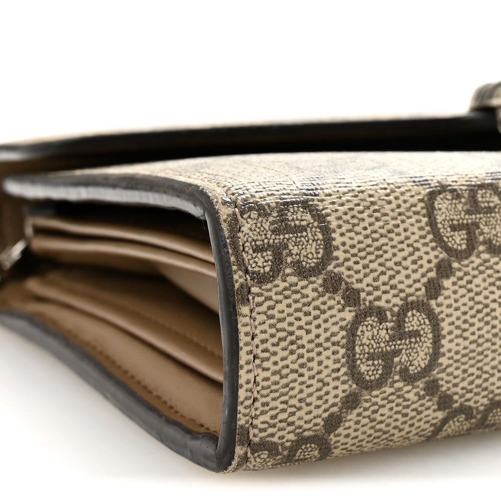 GG Supreme Monogram Mini Dionysus Chain Wallet wholesalehk.shop