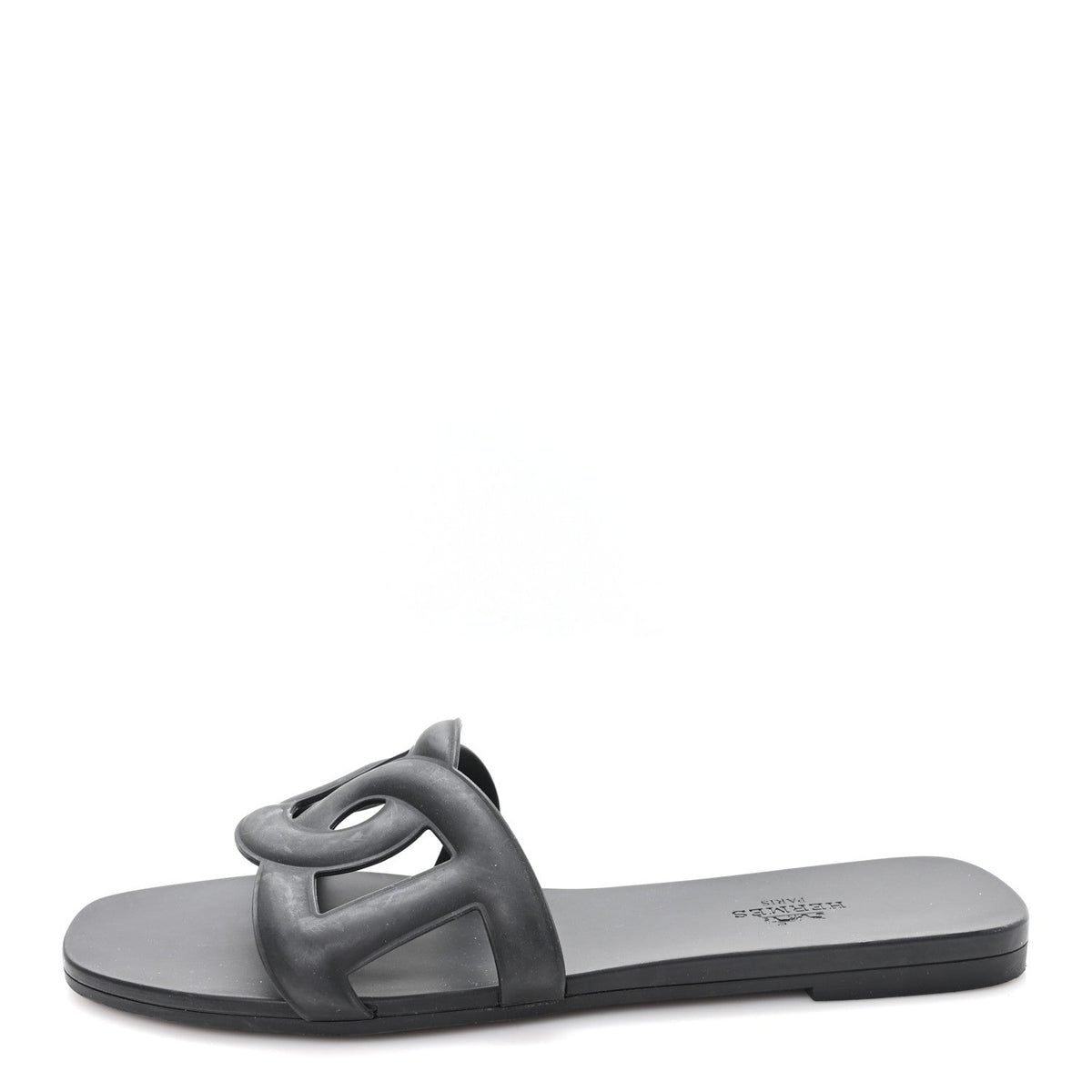 Rubber Aloha Sandals 38 Black wholesalehk.shop