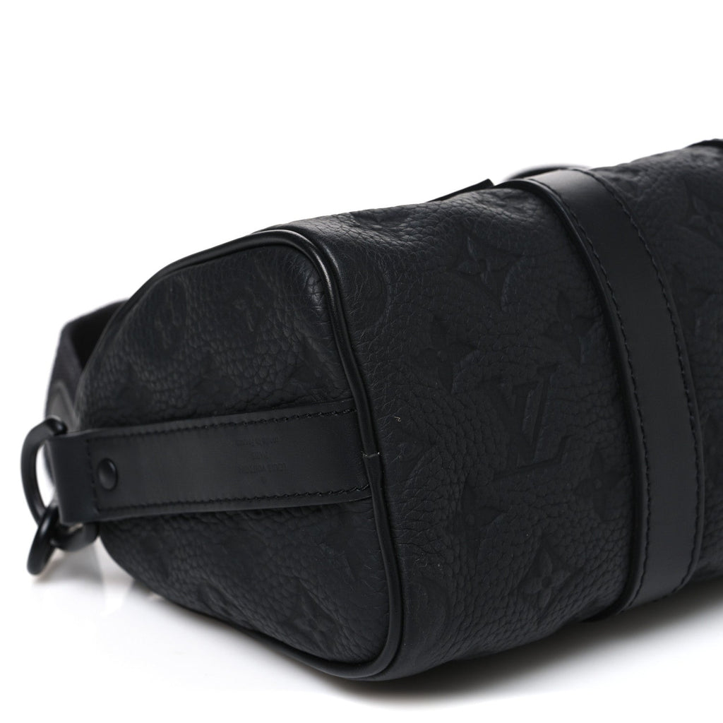 Monogram Taurillon Keepall Bandouliere 25 Black wholesalehk.shop
