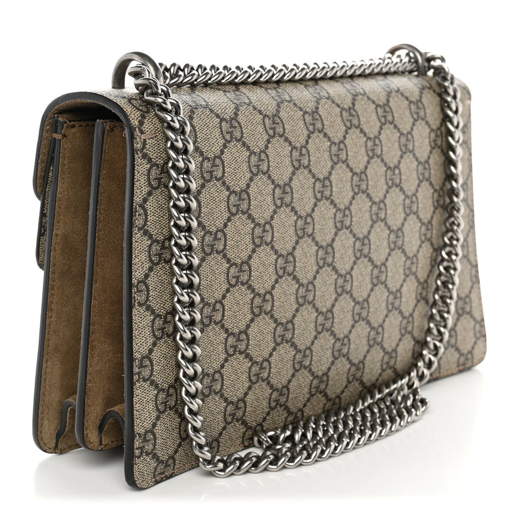 GG Supreme Monogram Small Dionysus Shoulder Bag Taupe wholesalehk.shop