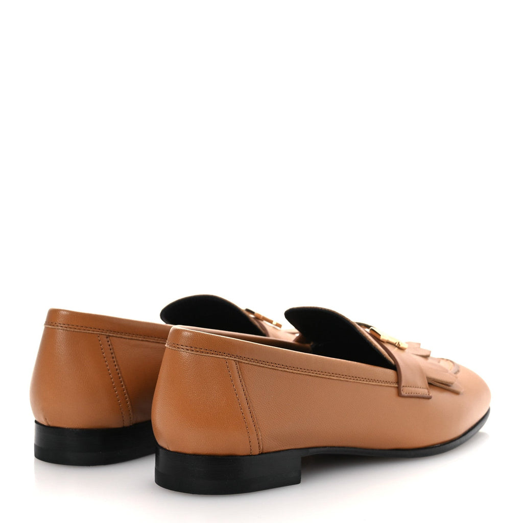 Goatskin Womens Royal Loafers 36 Naturel wholesalehk.shop
