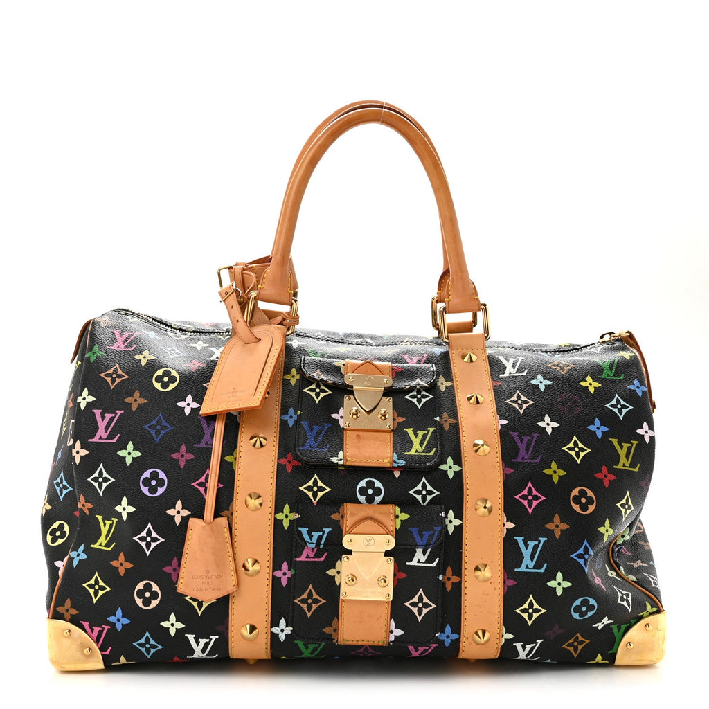 Monogram Multicolor Keepall 45 Black wholesalehk.shop