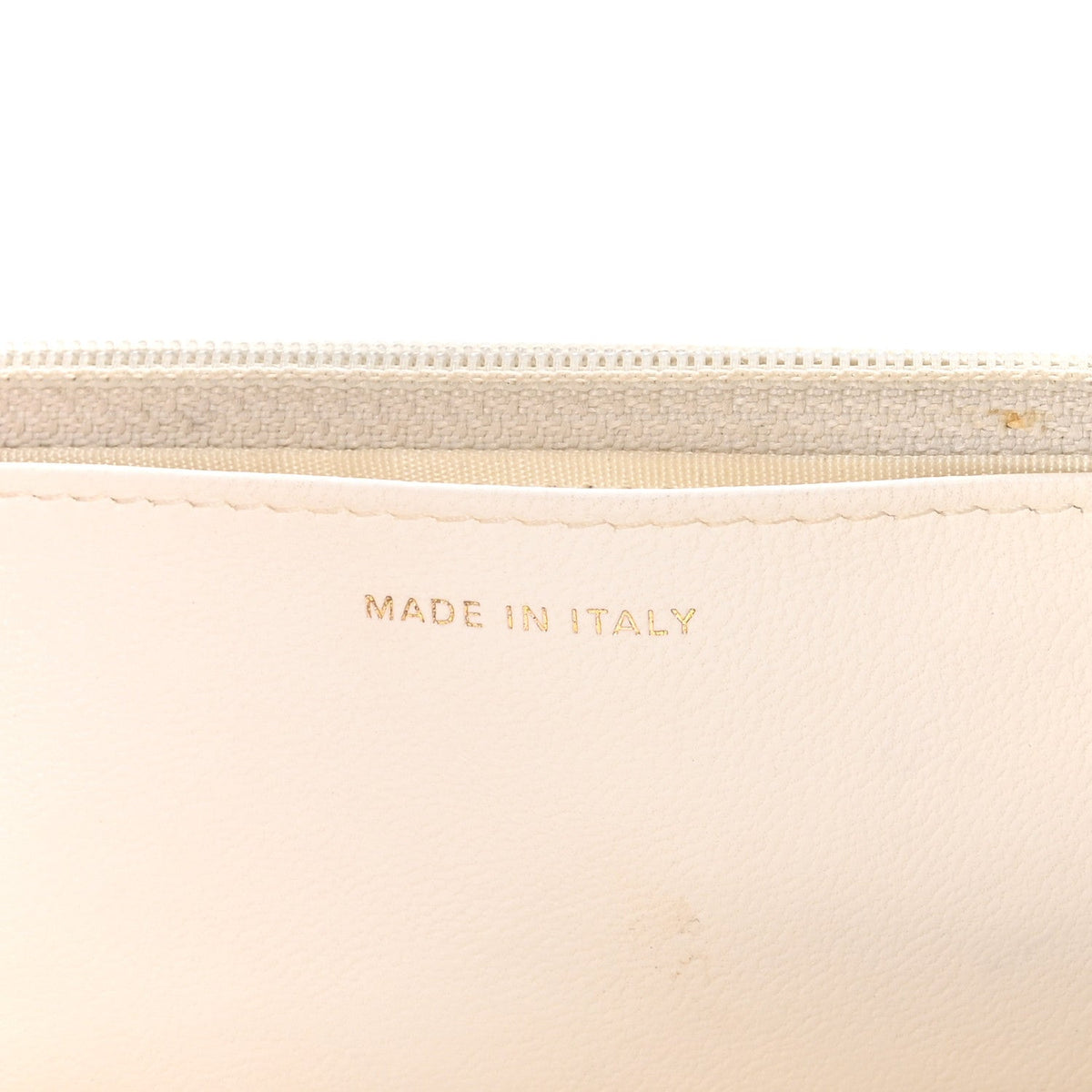 Lambskin Quilted Romance Wallet On Chain WOC White wholesalehk.shop
