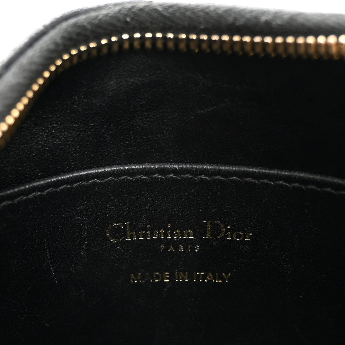 Calfskin Macrocannage Miss Caro Diorling Mini Bag with Chain Black wholesalehk.shop