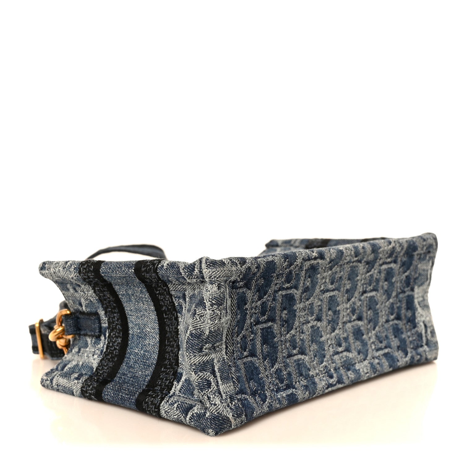 Denim Oblique Mini Book Tote With Strap Blue £¨ Direct shipment via from wholesalehk.shop