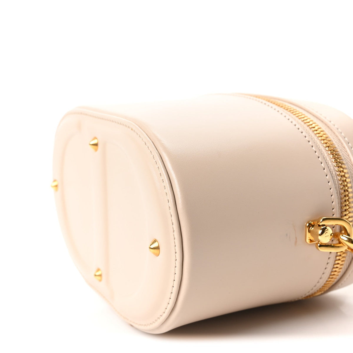 Calfskin CD Signature Vanity Caramel Beige wholesalehk.shop