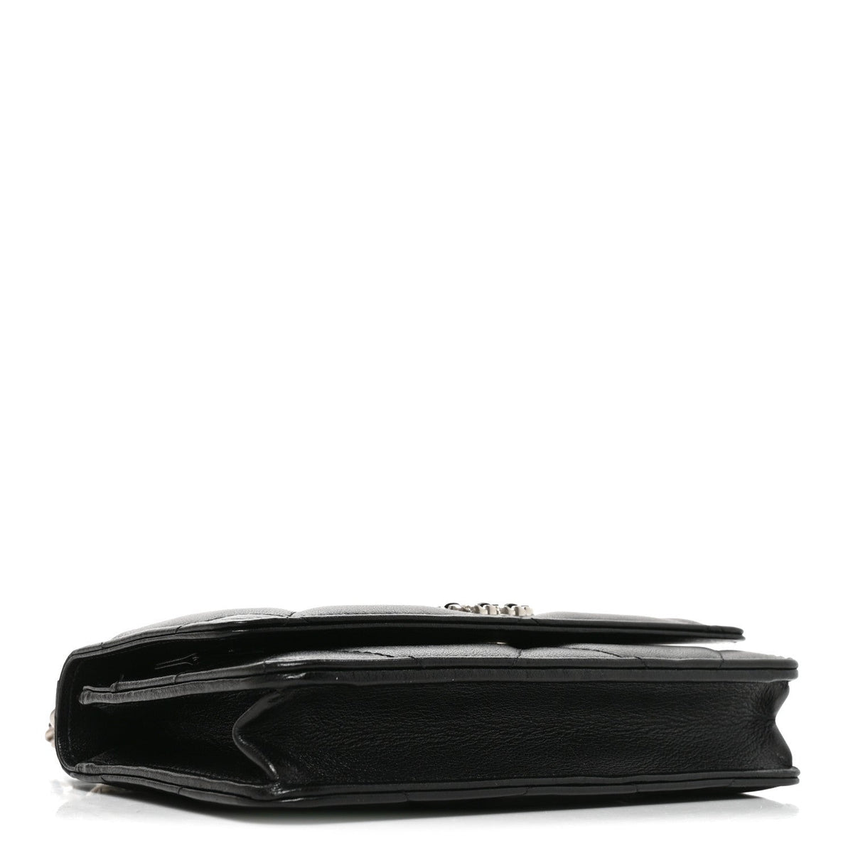 Lambskin Quilted Chanel 19 Wallet On Chain WOC Black wholesalehk.shop