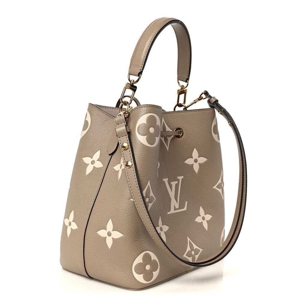 Empreinte Monogram Giant Neonoe MM Tourterelle Creme £¨ Direct shipment via from wholesalehk.shop