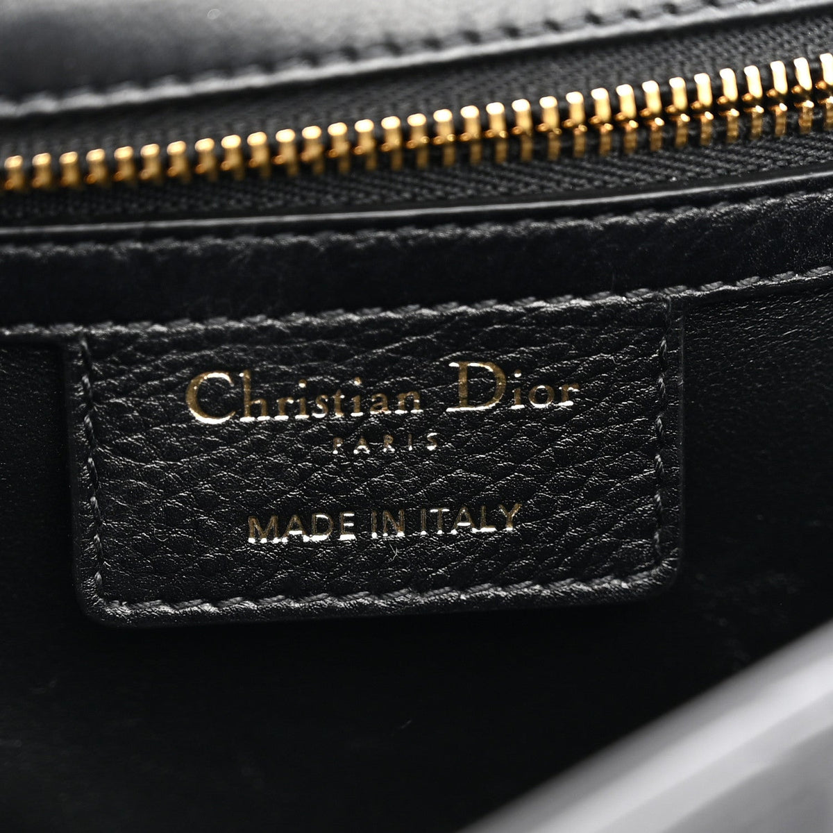 Grained Calfskin Cannage Large Caro Bag Black wholesalehk.shop