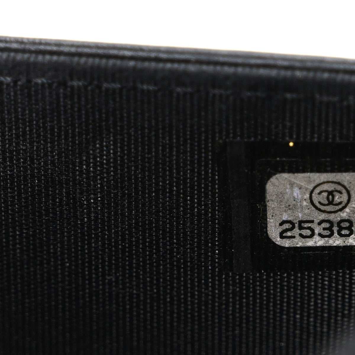 Lambskin Camellia Studded Wallet on Chain WOC Black wholesalehk.shop