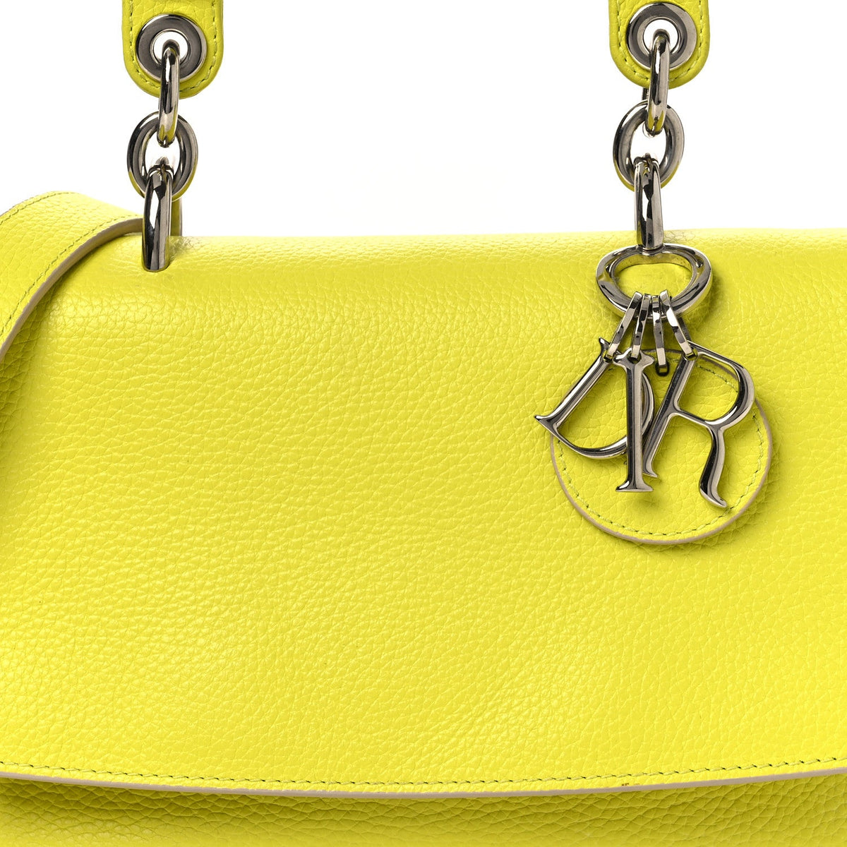 Bullcalf Mini Be Dior Flap Vert Acide wholesalehk.shop
