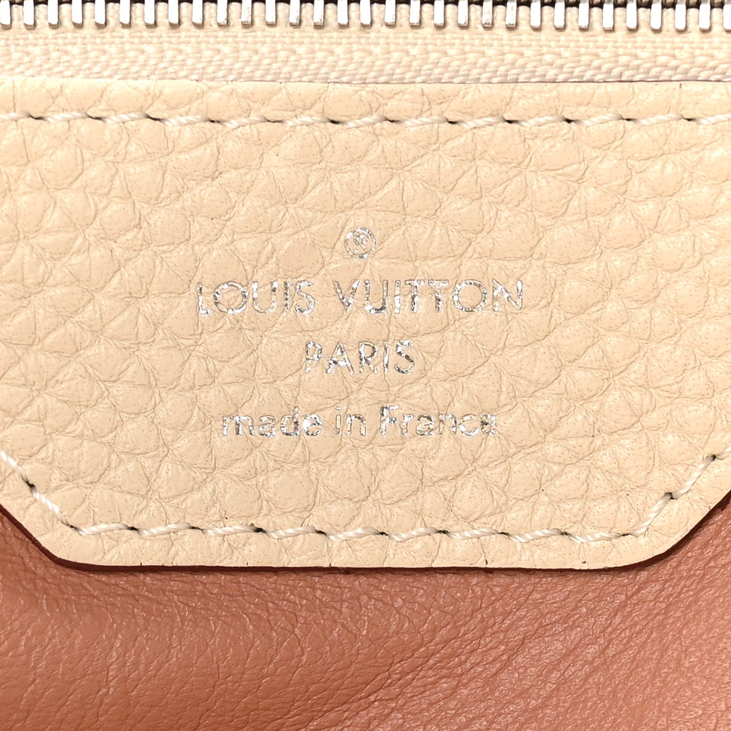 Taurillon Capucines MM Blanc Casse £¨ Direct shipment via from wholesalehk.shop