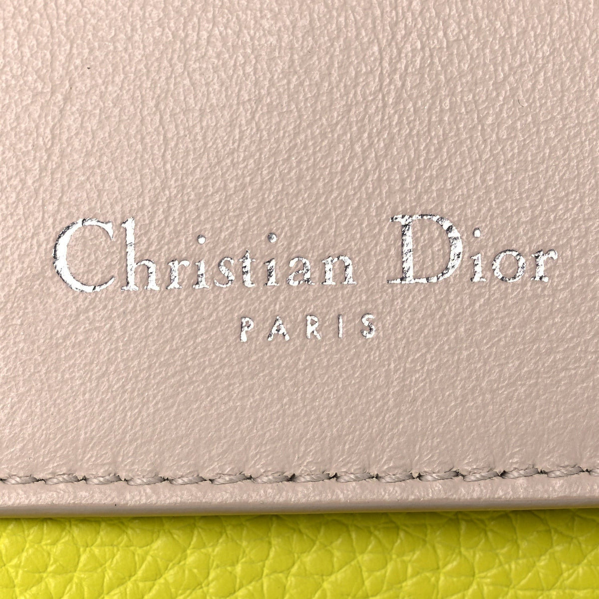 Bullcalf Mini Be Dior Flap Vert Acide wholesalehk.shop