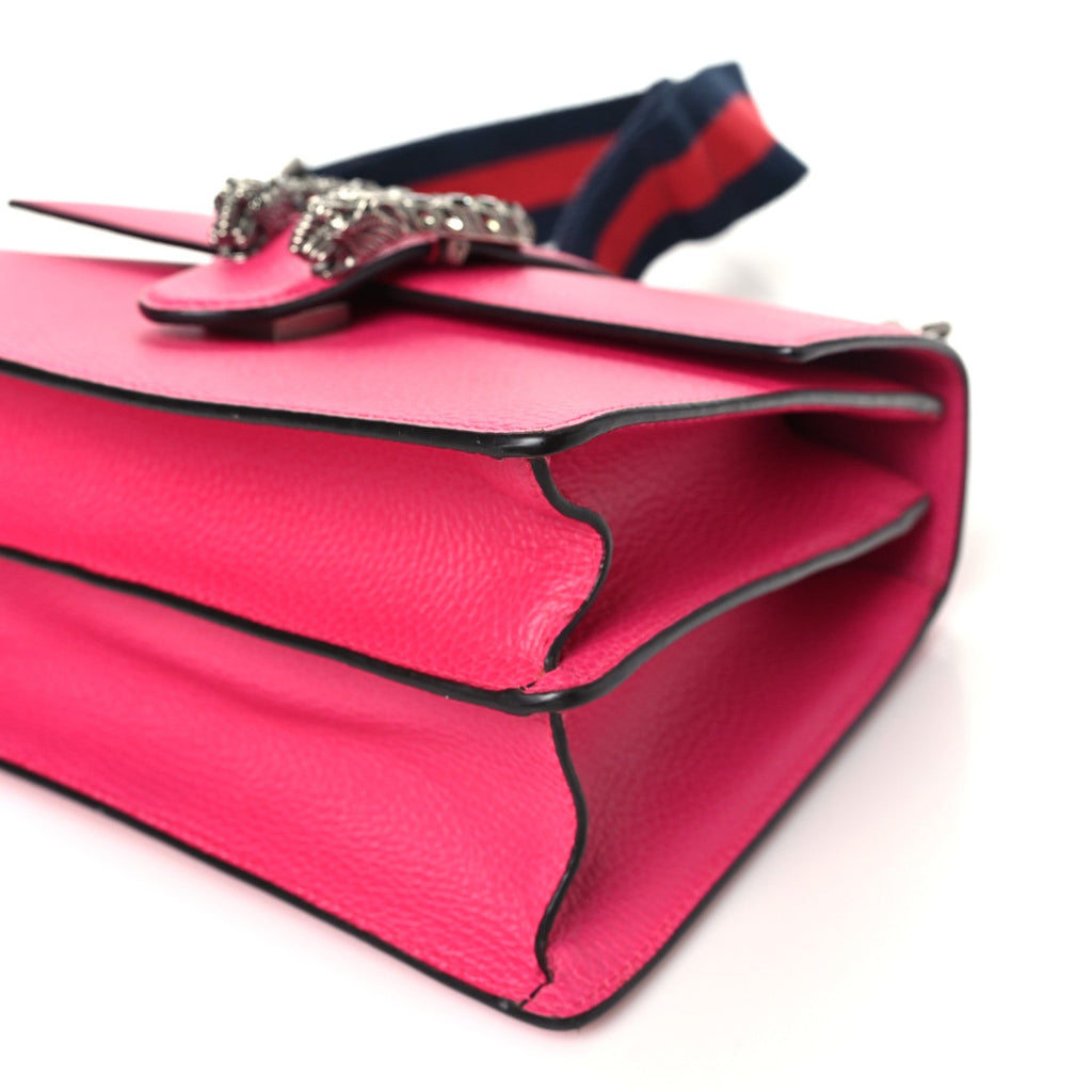 Dollar Calfskin Crystal Web Medium Dionysus Bamboo Top Handle Bag Box Pink Black Diamond wholesalehk.shop
