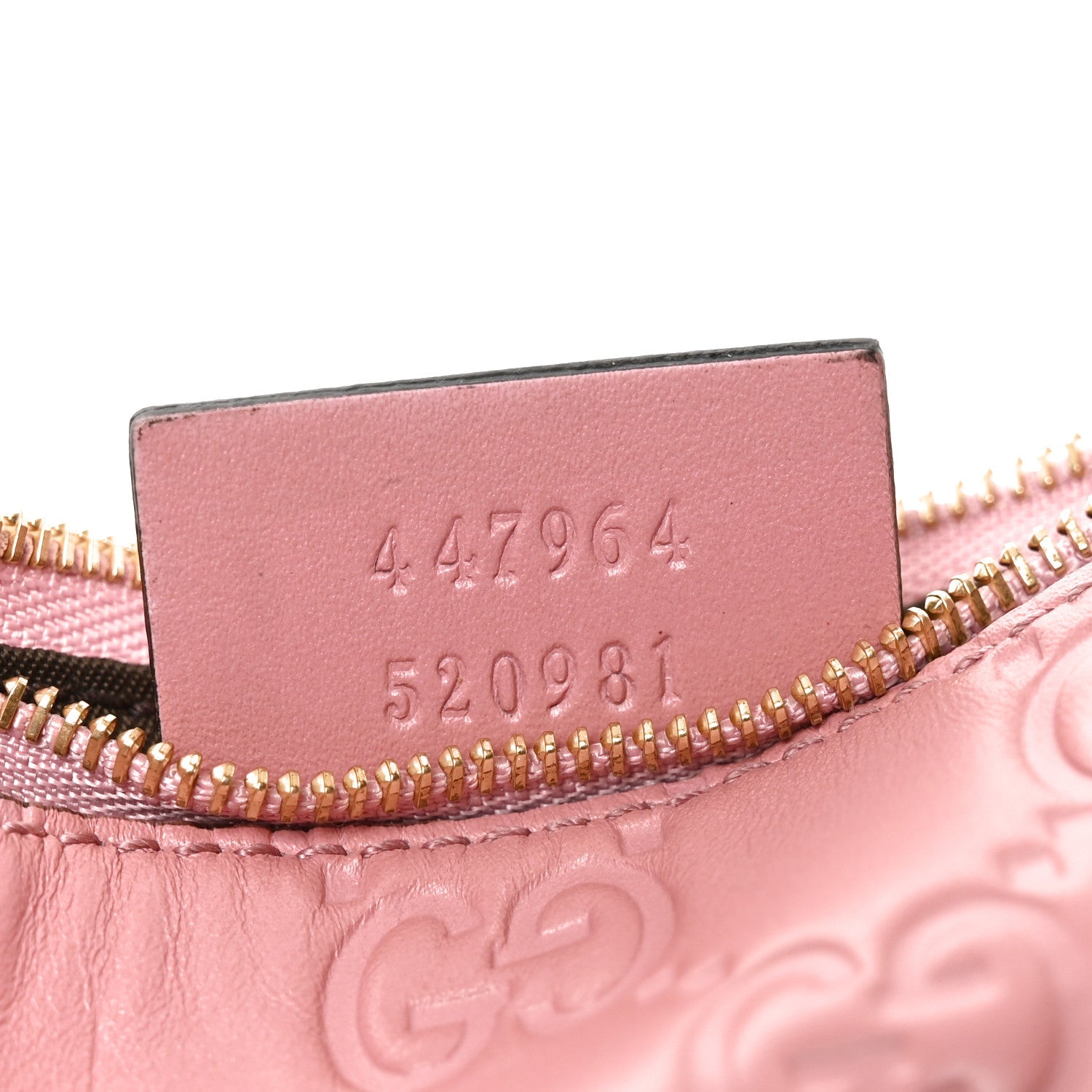 Guccissima Signature Key Case Pink £¨ Direct shipment via from wholesalehk.shop