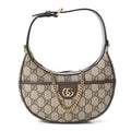 GG Supreme Monogram Textured Dollar Calfskin Small Ophidia Shoulder Bag Beige Ebony New Acero wholesalehk.shop