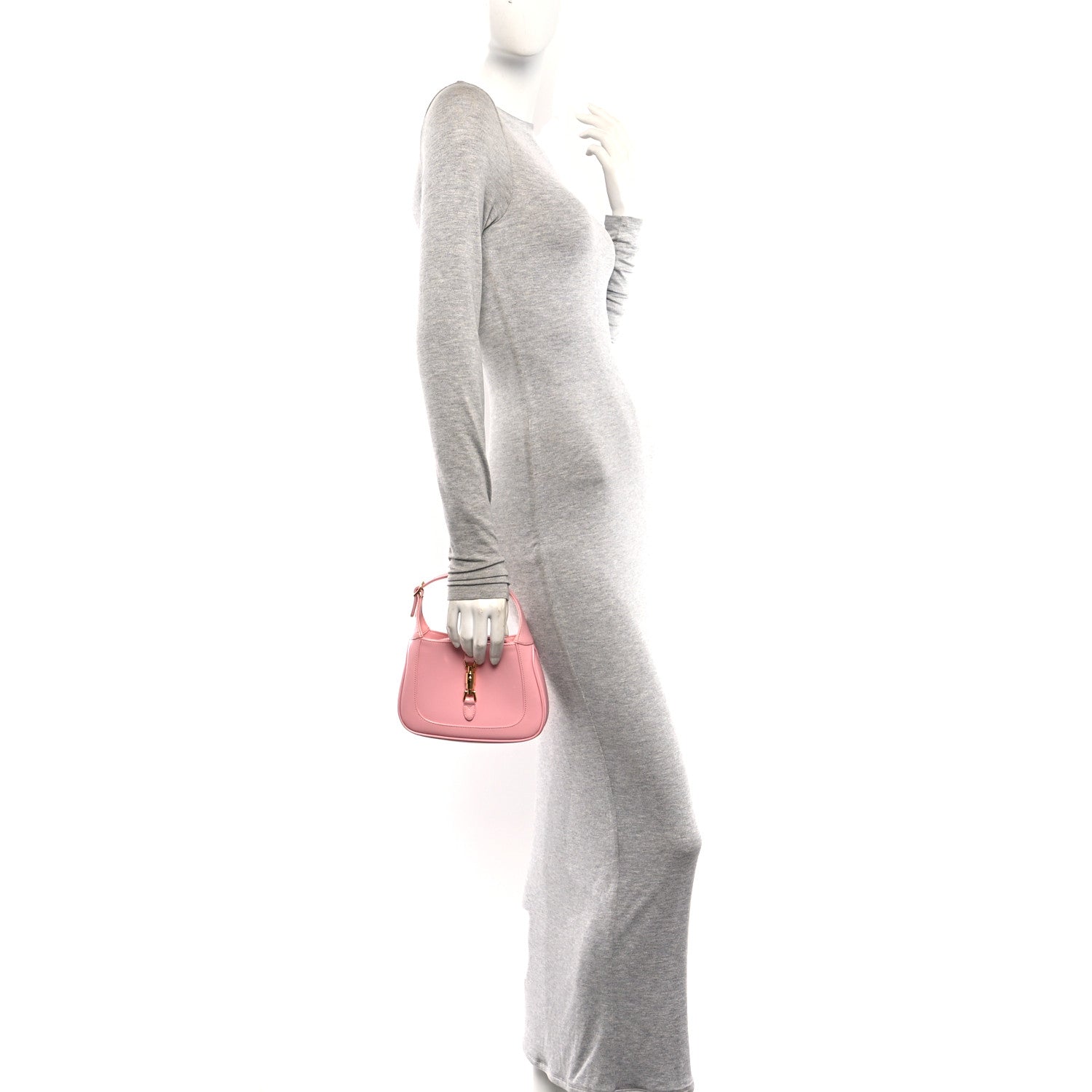 Boarded Dyana Lux Calfskin Mini Jackie 1961 Hobo Wild Rose £¨ Direct shipment via from wholesalehk.shop