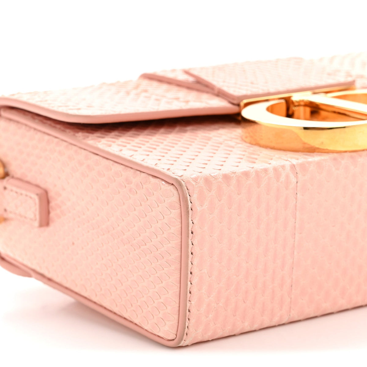Snakeskin 30 Montaigne Box Bag Rose Clair wholesalehk.shop