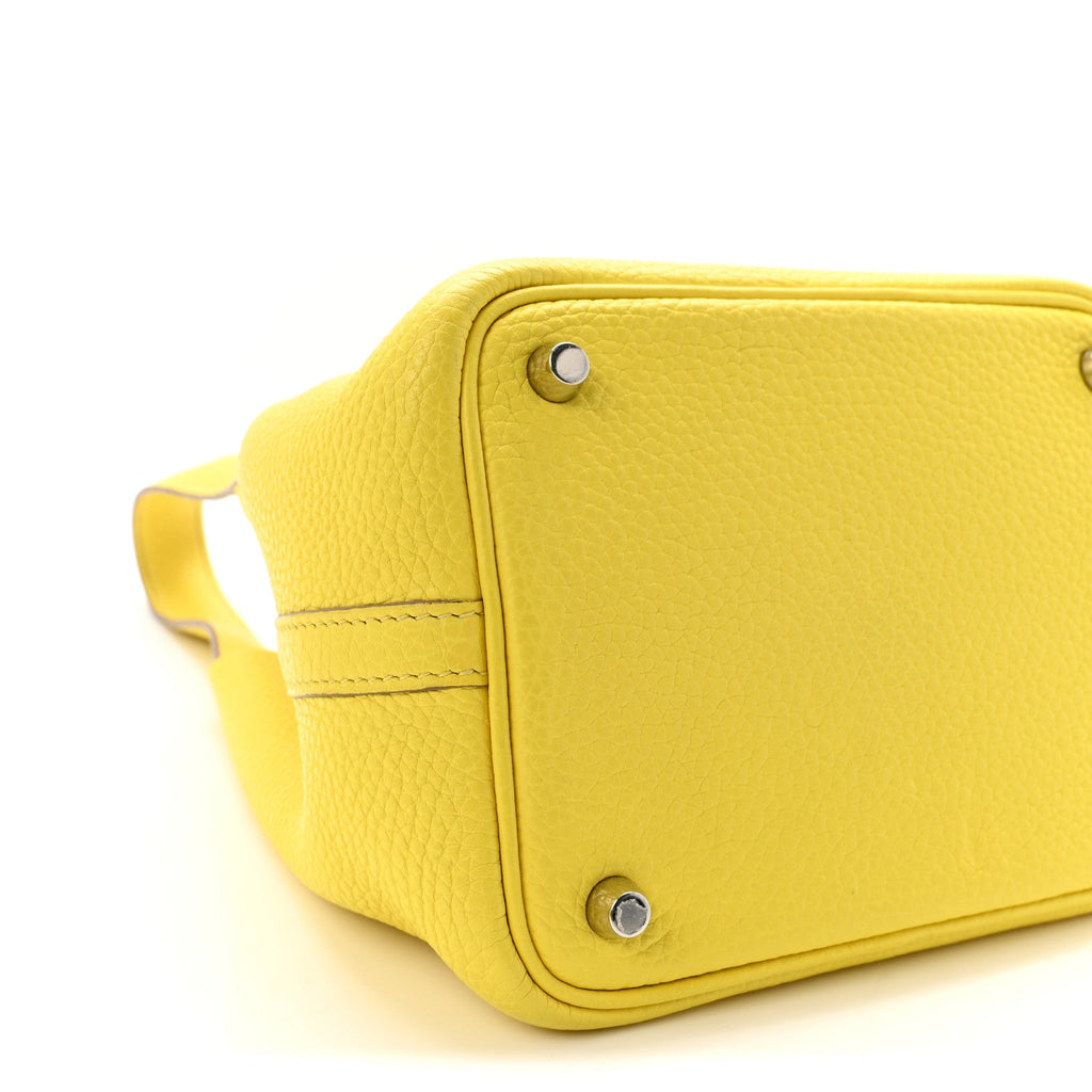 Taurillon Clemence Picotin Lock 18 PM Lime £¨ Direct shipment via from wholesalehk.shop
