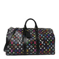 LV X TM Monogram Multicolor Keepall Bandouliere 50 Black wholesalehk.shop