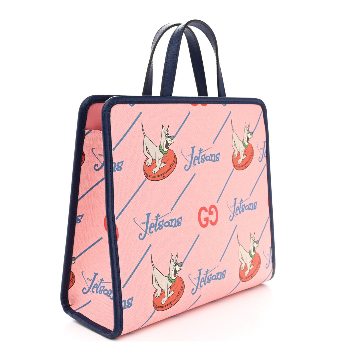Coated Canvas Interlocking G The Jetsons Childrens Tote  Pink Multicolor wholesalehk.shop