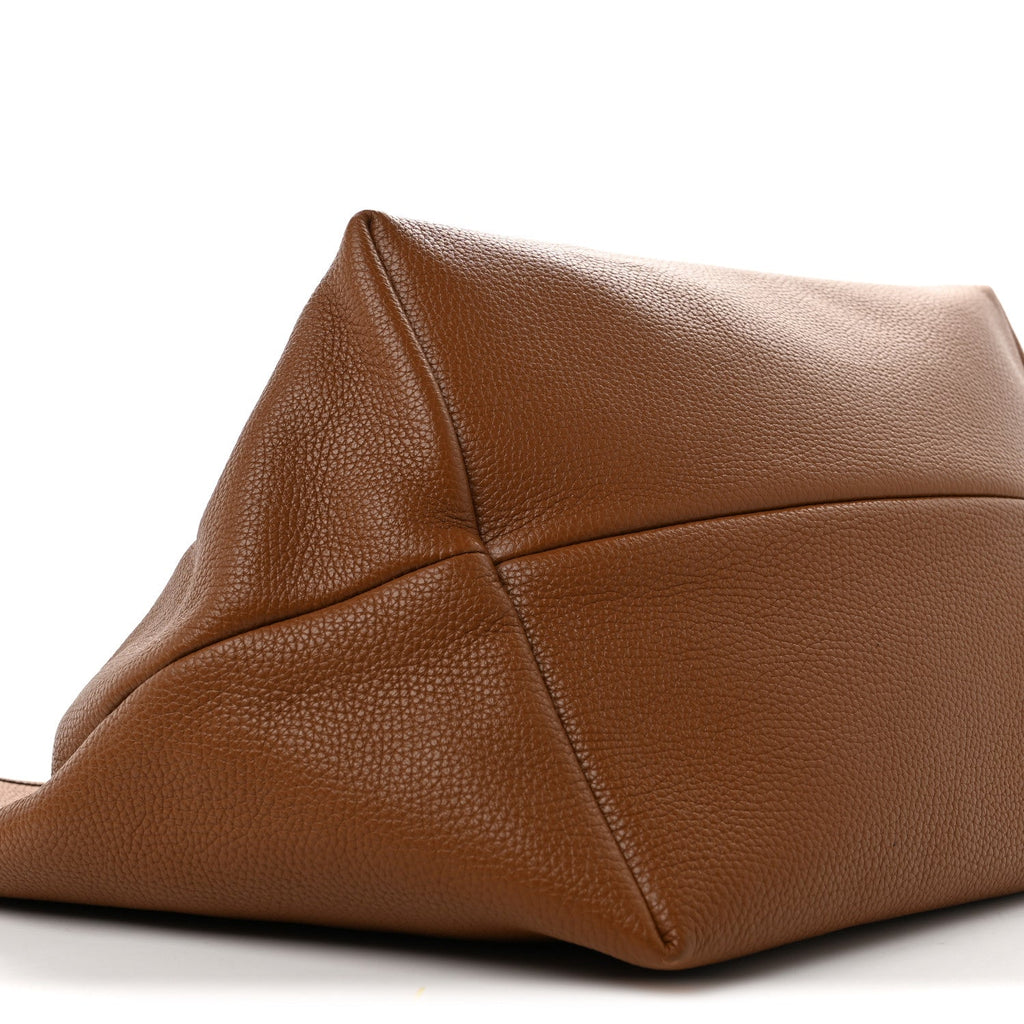 Grained Calfskin Monogram Large Totissima Reversible Tote Brown wholesalehk.shop