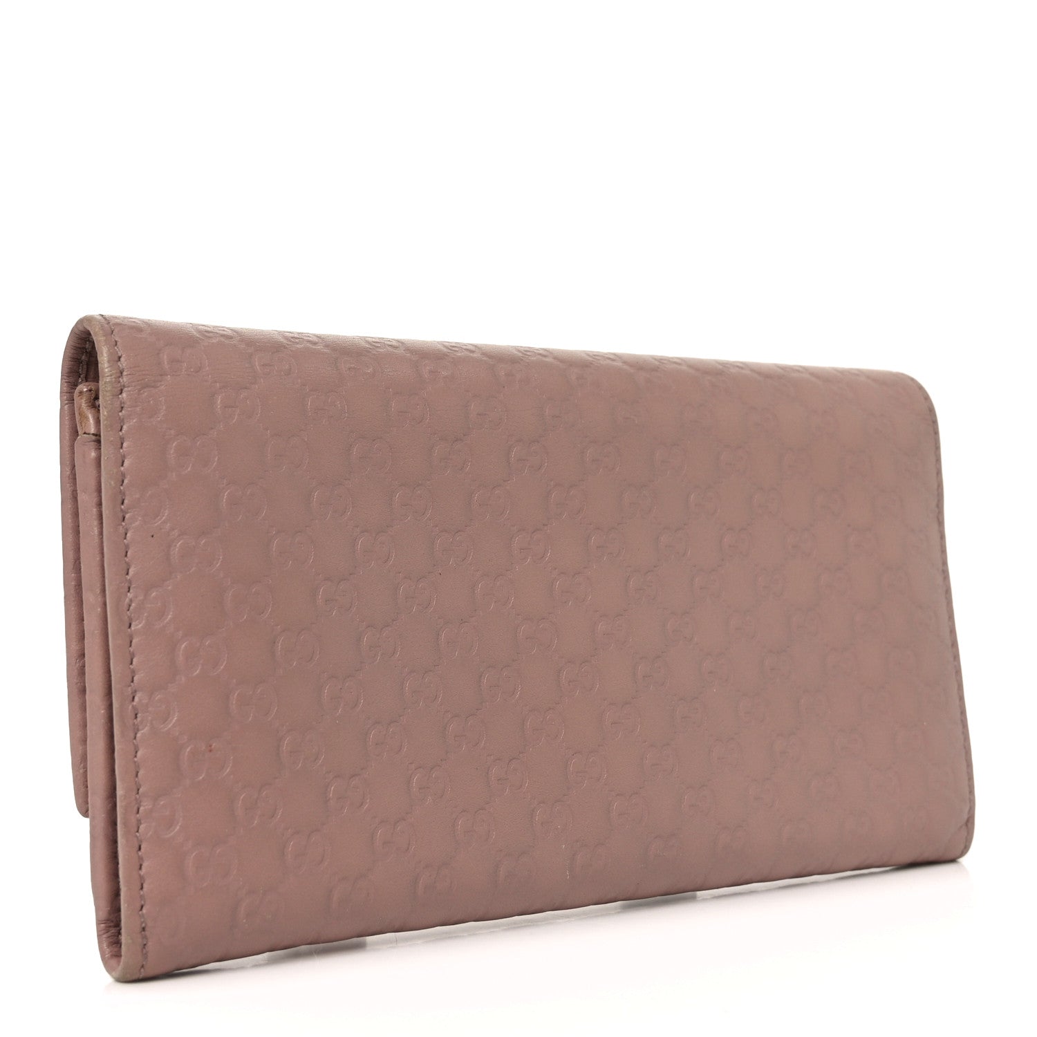Microguccissima Bow Continental Wallet Soft Pink £¨ Direct shipment via from wholesalehk.shop