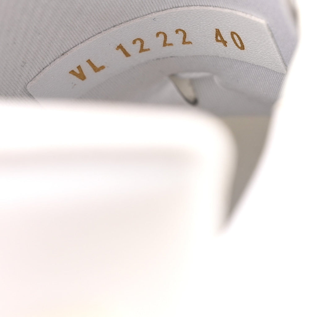 Monogram Calfskin Run 55 Sneakers 40 White £¨ Direct shipment via from wholesalehk.shop
