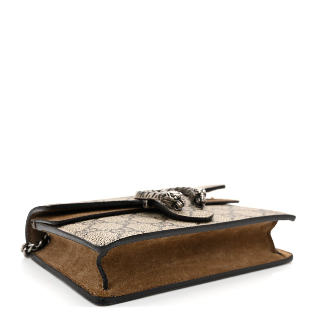 GG Supreme Monogram Super Mini Dionysus Shoulder Bag Taupe wholesalehk.shop