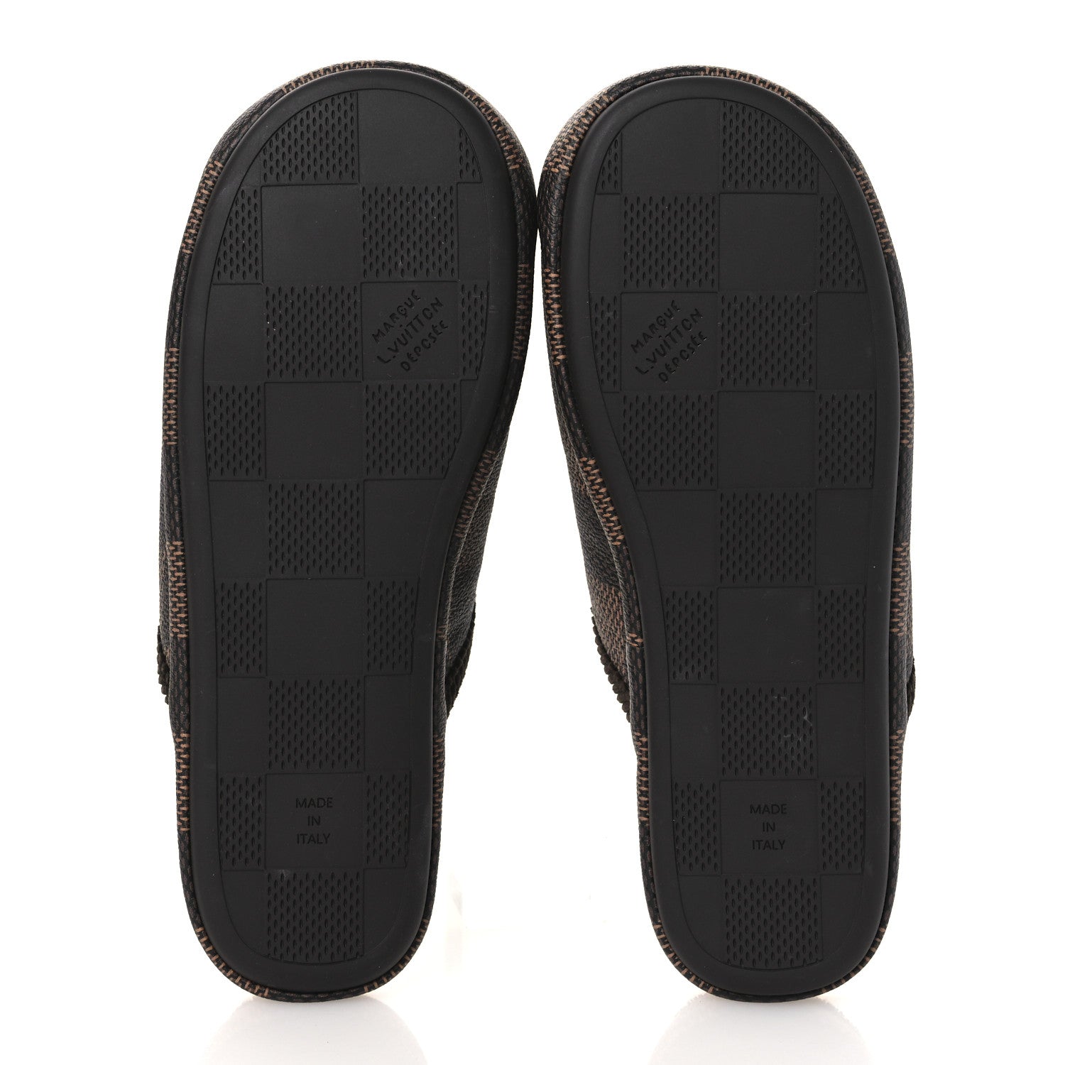 Damier Ebene Palace Slippers 8 Mocha £¨ Direct shipment via from wholesalehk.shop