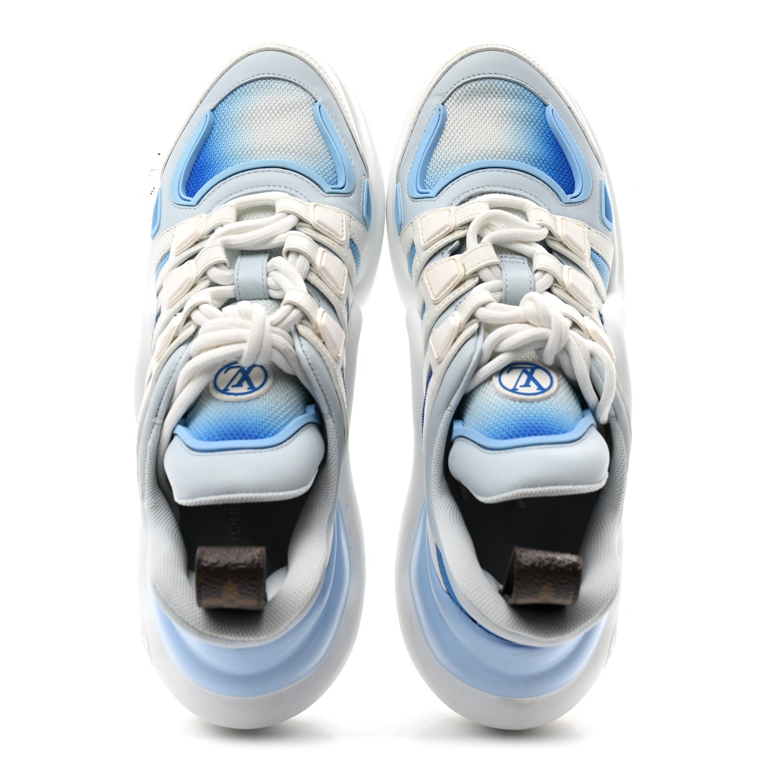 Calfskin LV Archlight Gradient Sneakers 38 Light Blue £¨ Direct shipment via from wholesalehk.shop