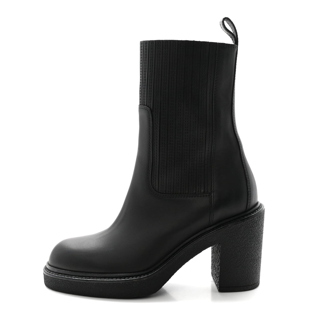 Calfskin Donia 70 Ankle Boots 36 Black wholesalehk.shop