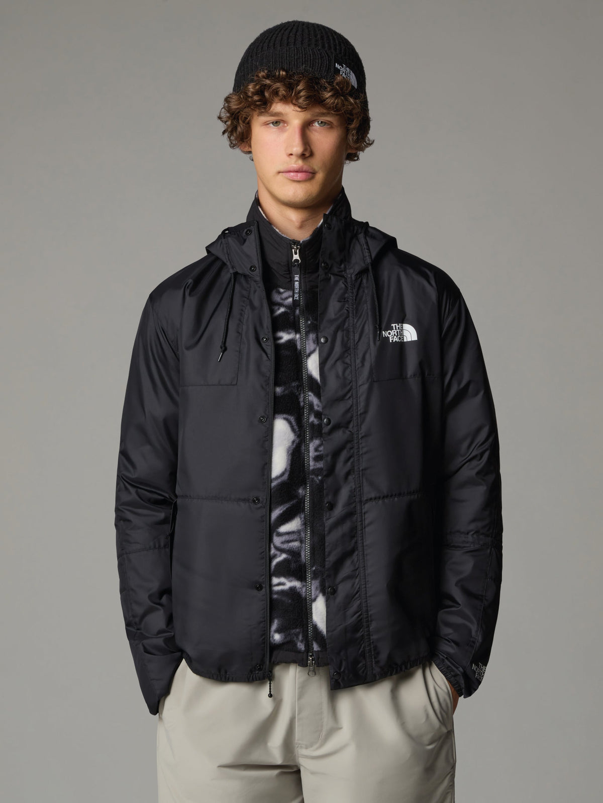 2026 New Arrival Giacca Leggera Seasonal Mountain Nero wholesalehk.shop
