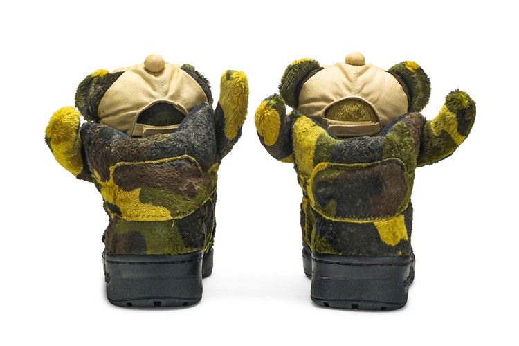 adidas JS Camo Bear Jeremy Scott wholesalehk.shop