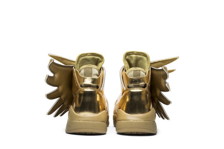 adidas JS Wings Jeremy Scott Solid Gold wholesalehk.shop