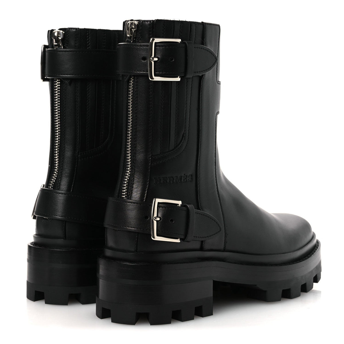 Calfskin Womens Jaimy Ankle Boots 36 Black wholesalehk.shop