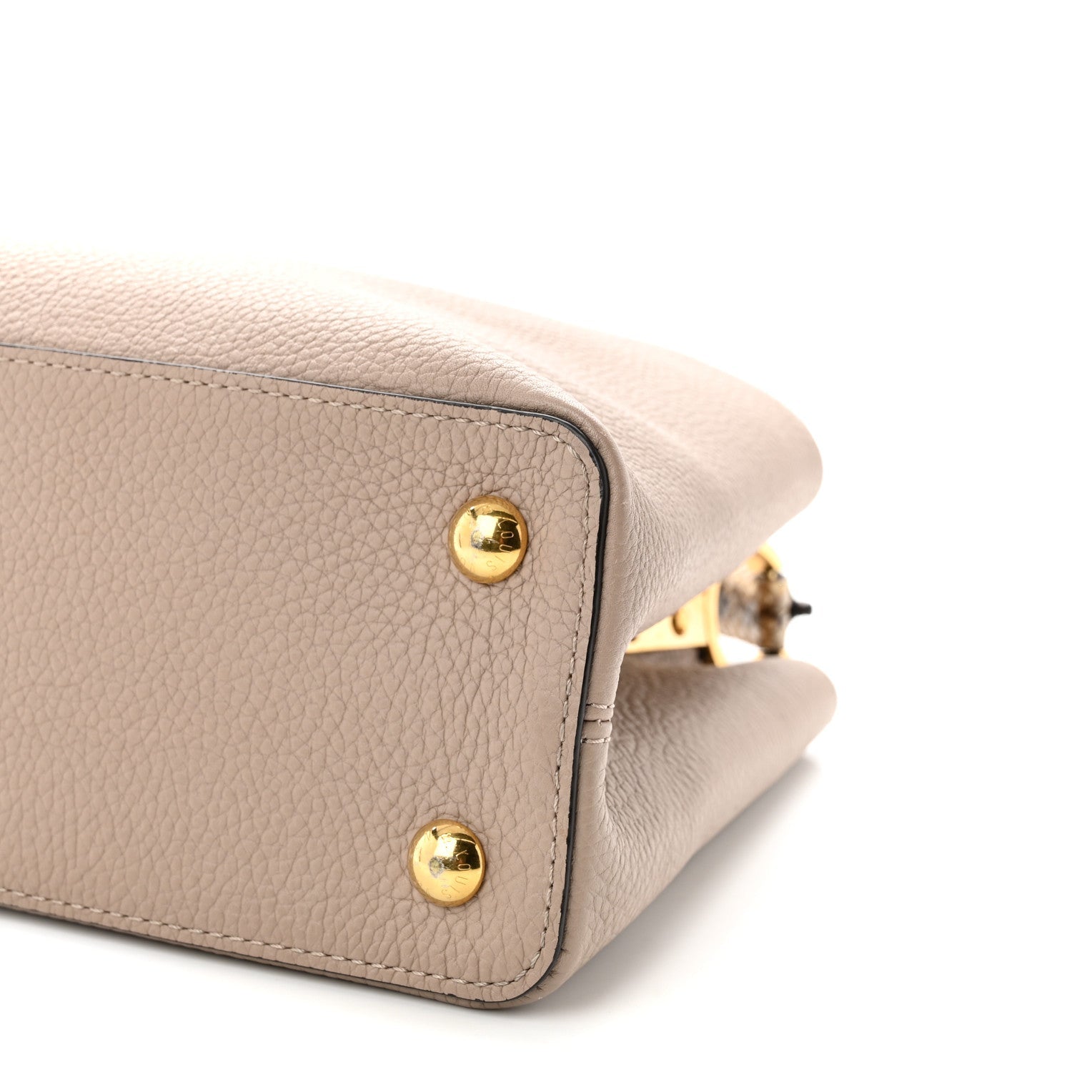 Taurillon Snakeskin Capucines PM Galet £¨ Direct shipment via from wholesalehk.shop