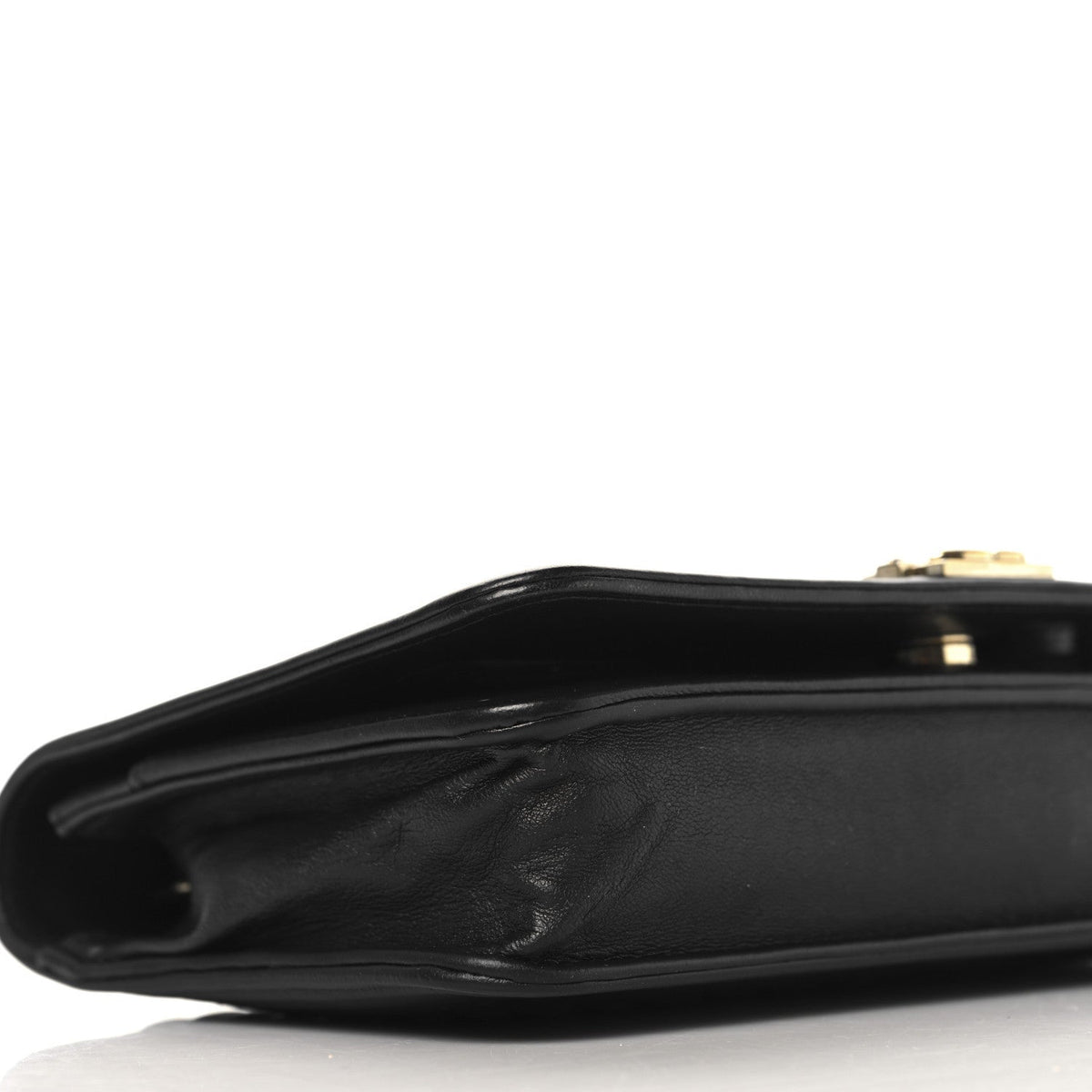 LAmbskin Chevron Boy Wallet On Chain WOC Black wholesalehk.shop
