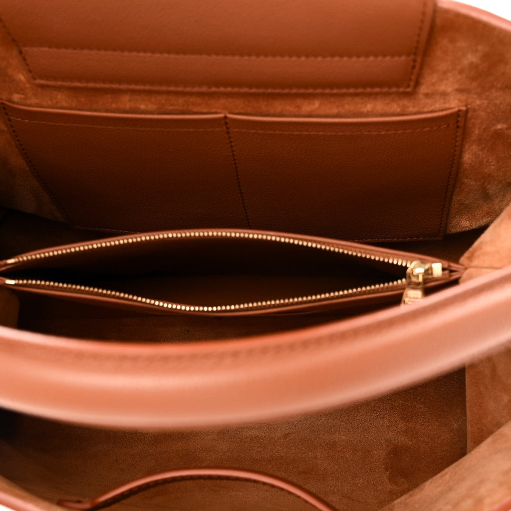 Smooth Grained Calfskin Capucines GM  Souple Cognac £¨ Direct shipment via from wholesalehk.shop