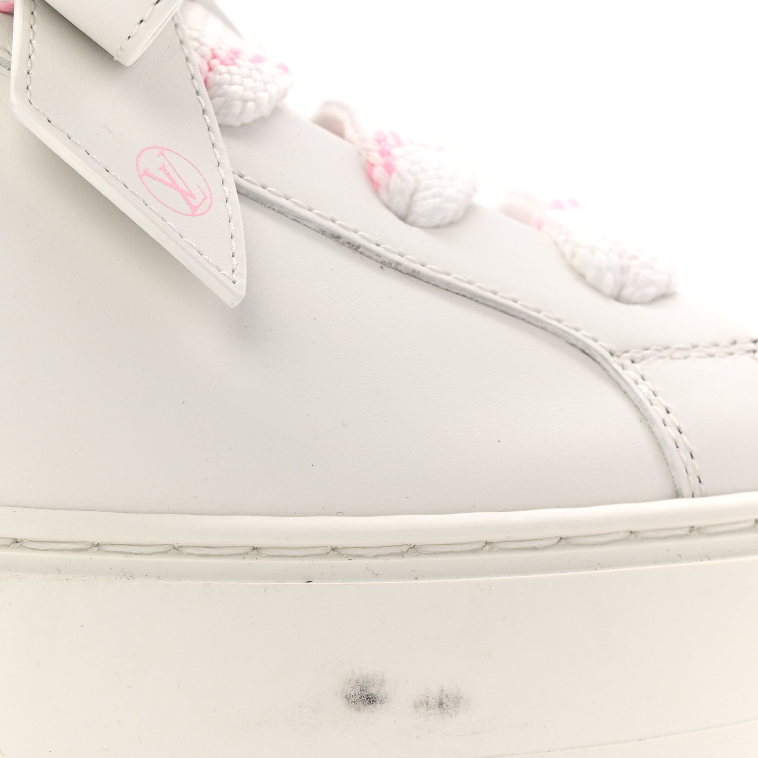 Calfskin Time Out Bow Sneakers 38 White Pink £¨ Direct shipment via from wholesalehk.shop